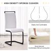 Table and chair set, modern dining table, patterned table top and black MDF table legs, soft and comfortable dining chair, perfect for dinner, meeting