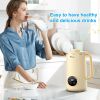 IAGREEA Nut Milk Maker, 35oz Nut/Oat/Almond/Soya/Vegan Juice Beverages Machine - Plant Based Cow Milk Machine Maker, Food-Grade Stainless Steel Milk B