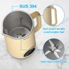 IAGREEA Nut Milk Maker, 35oz Nut/Oat/Almond/Soya/Vegan Juice Beverages Machine - Plant Based Cow Milk Machine Maker, Food-Grade Stainless Steel Milk B